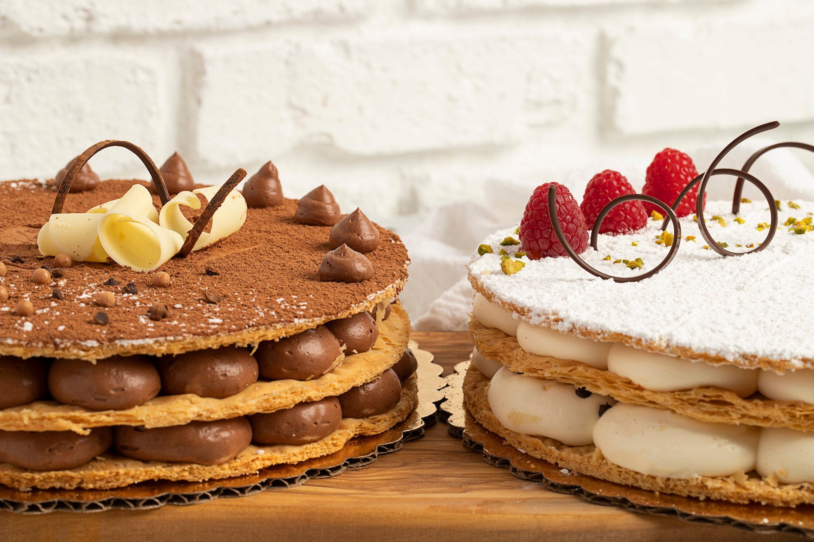 Classic Millefoglie | Rosetta Bakery Catering